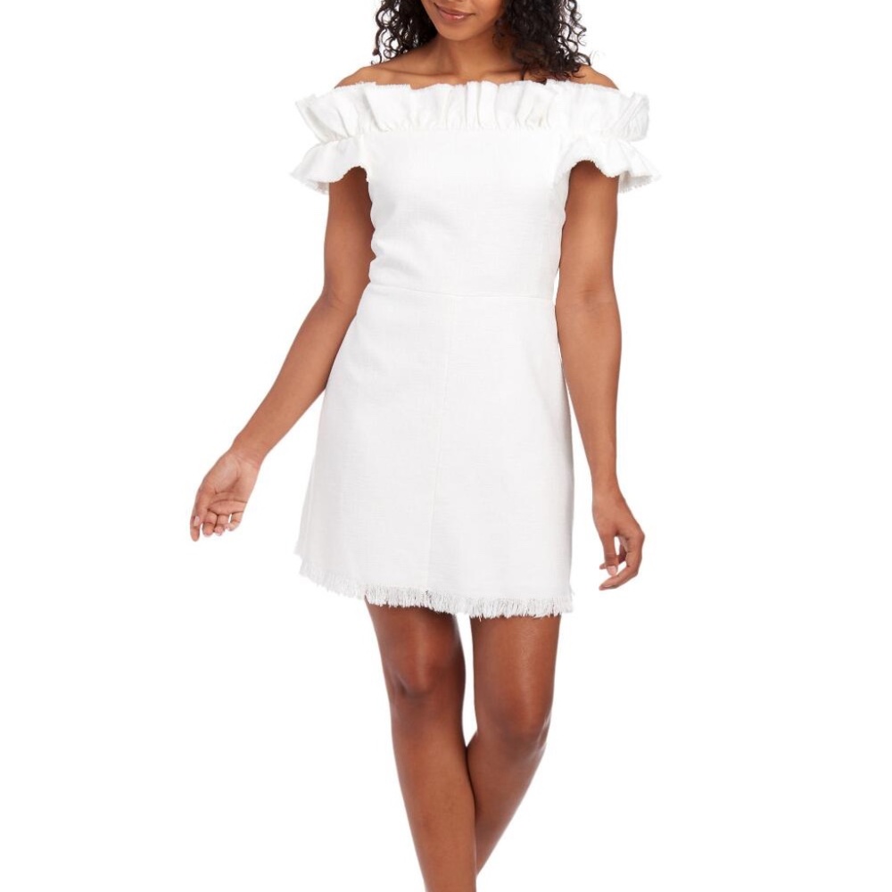 BNWT Rebecca Taylor Knit Off-the-Shoulder Dress